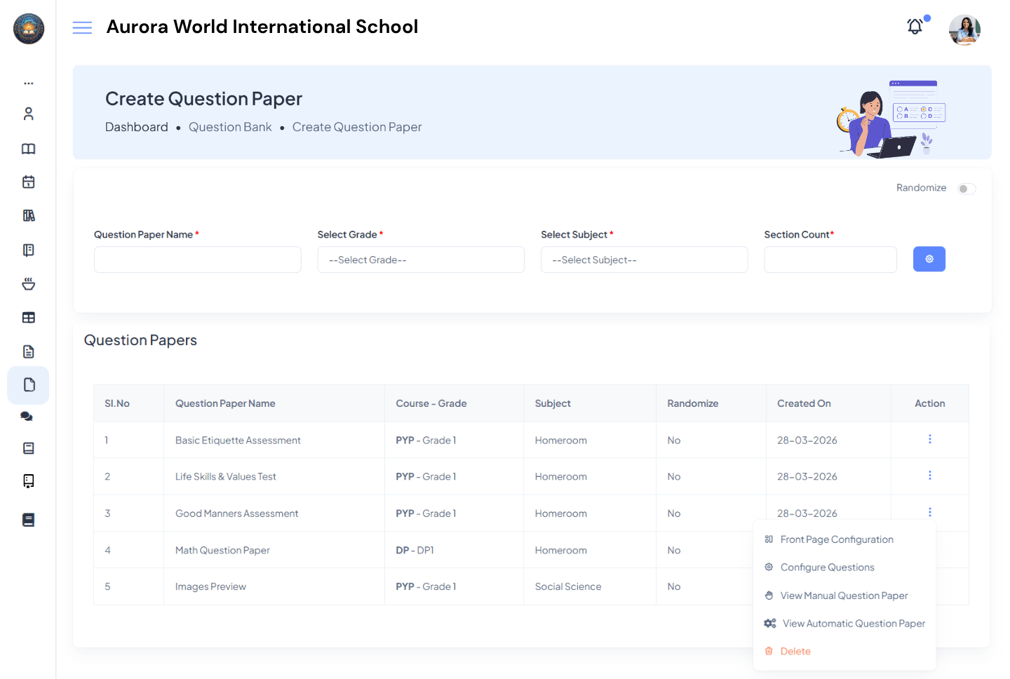 Aurora World International School