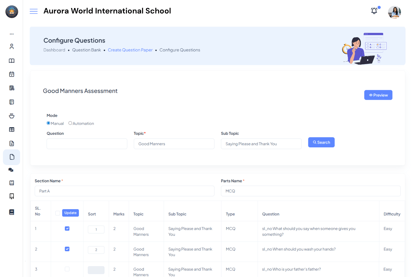 Aurora World International School