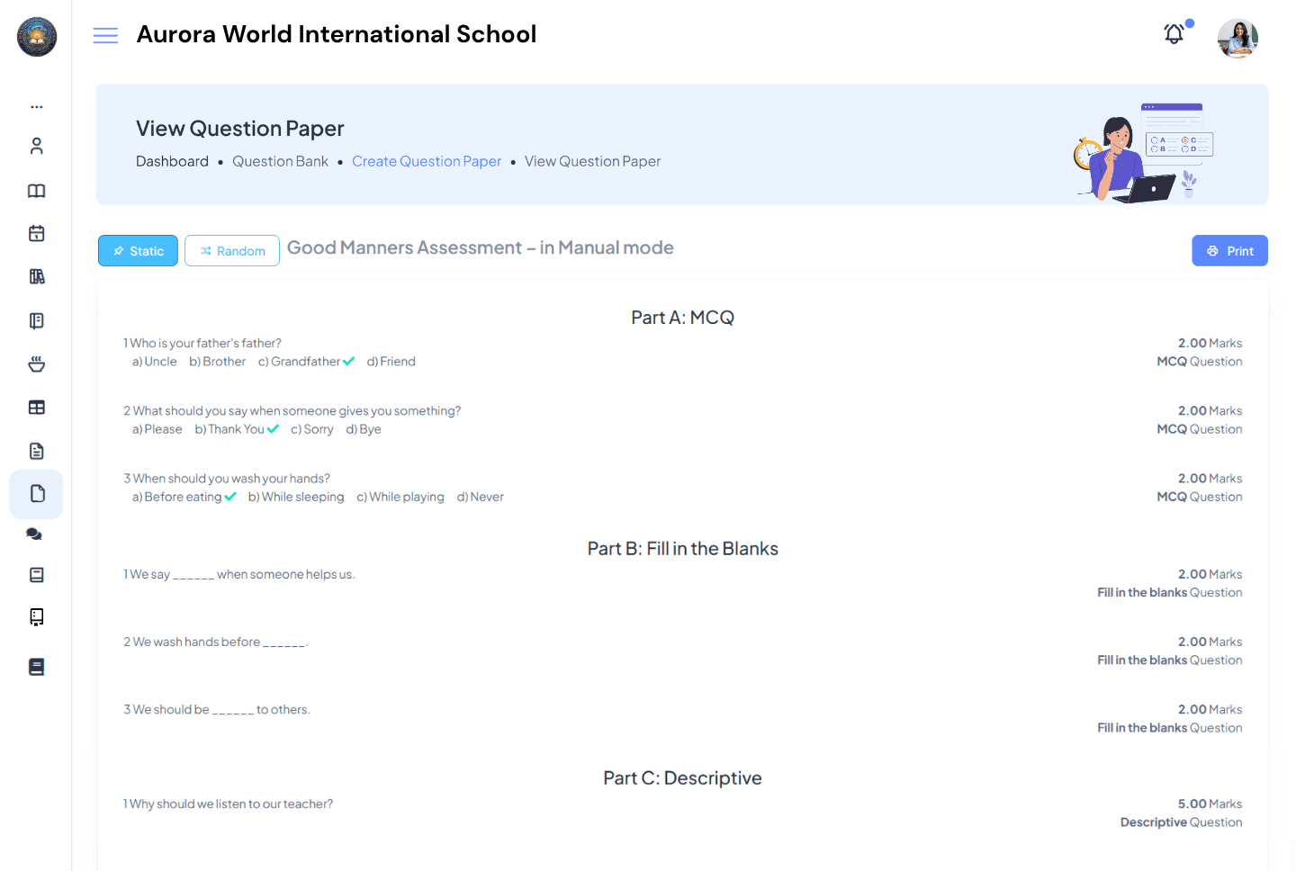 Aurora World International School