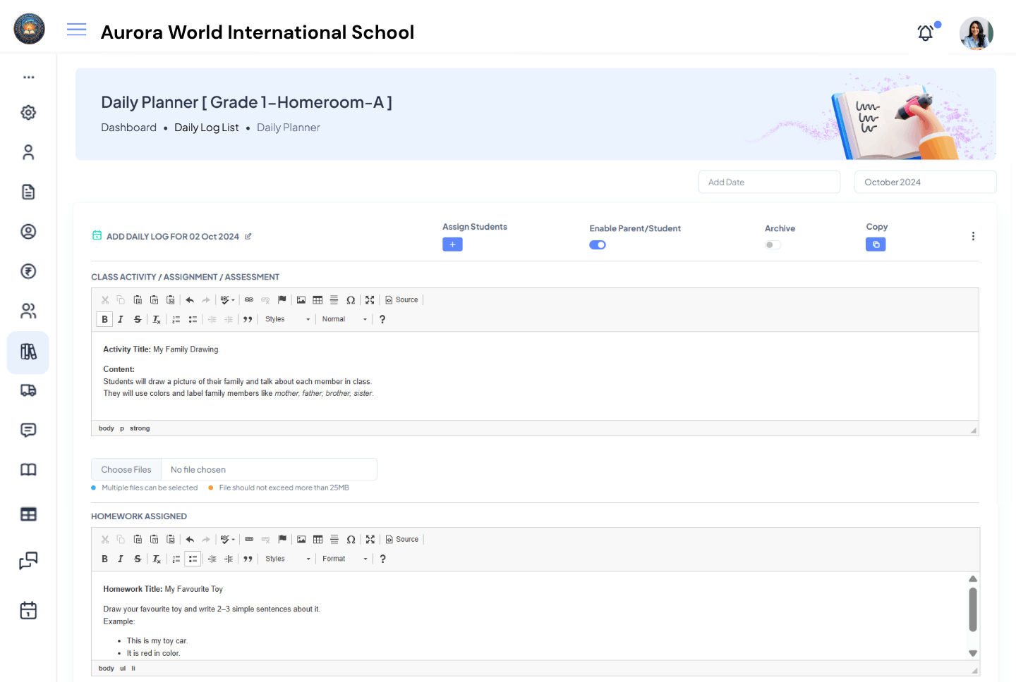 Aurora World International School