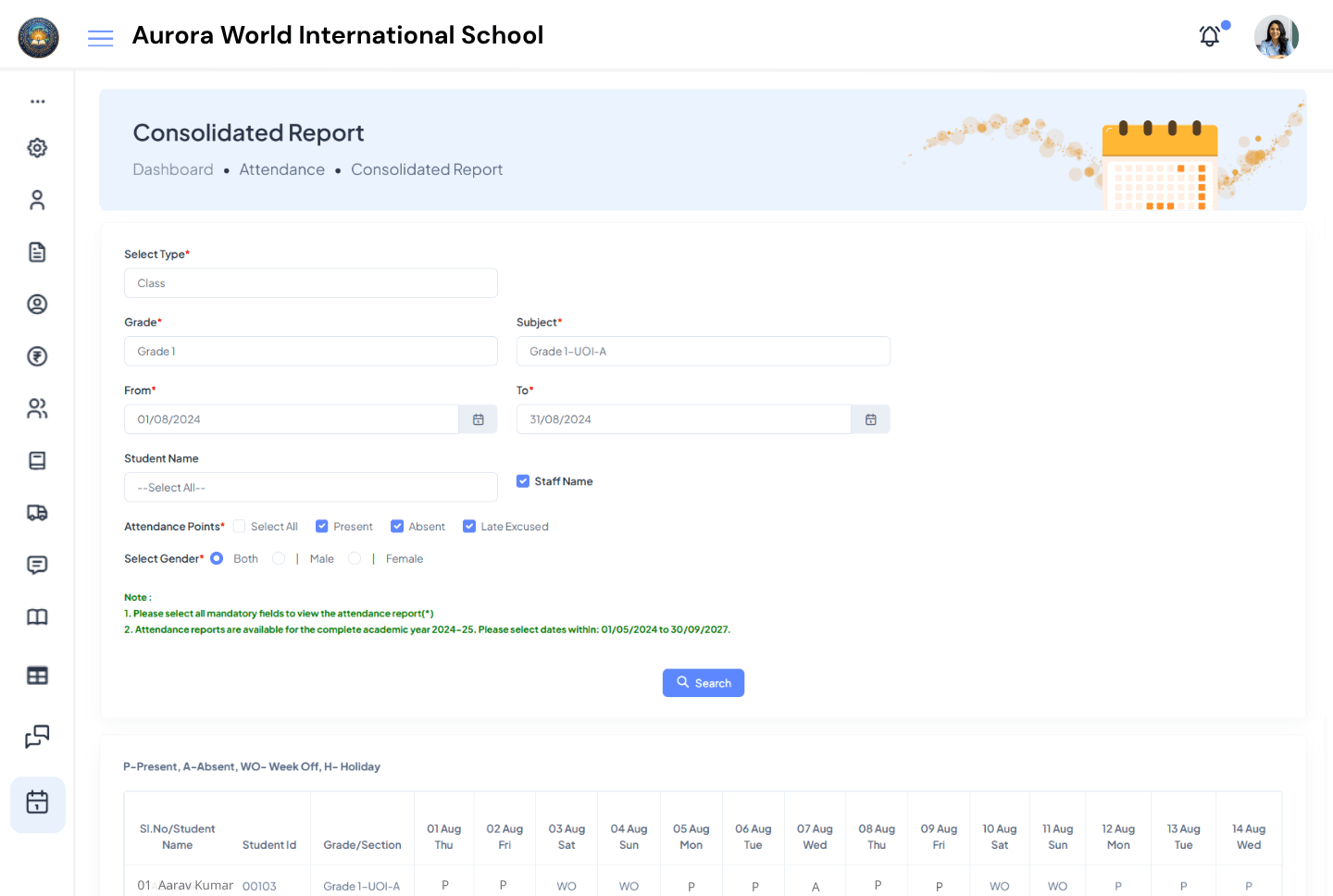 Aurora World International School