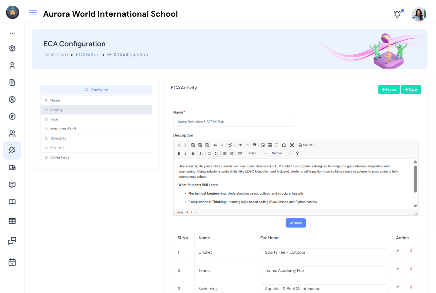 Aurora World International School