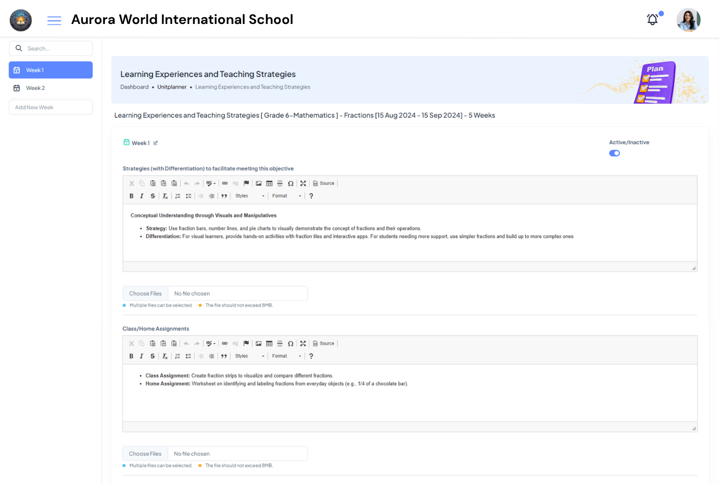 Aurora World International School