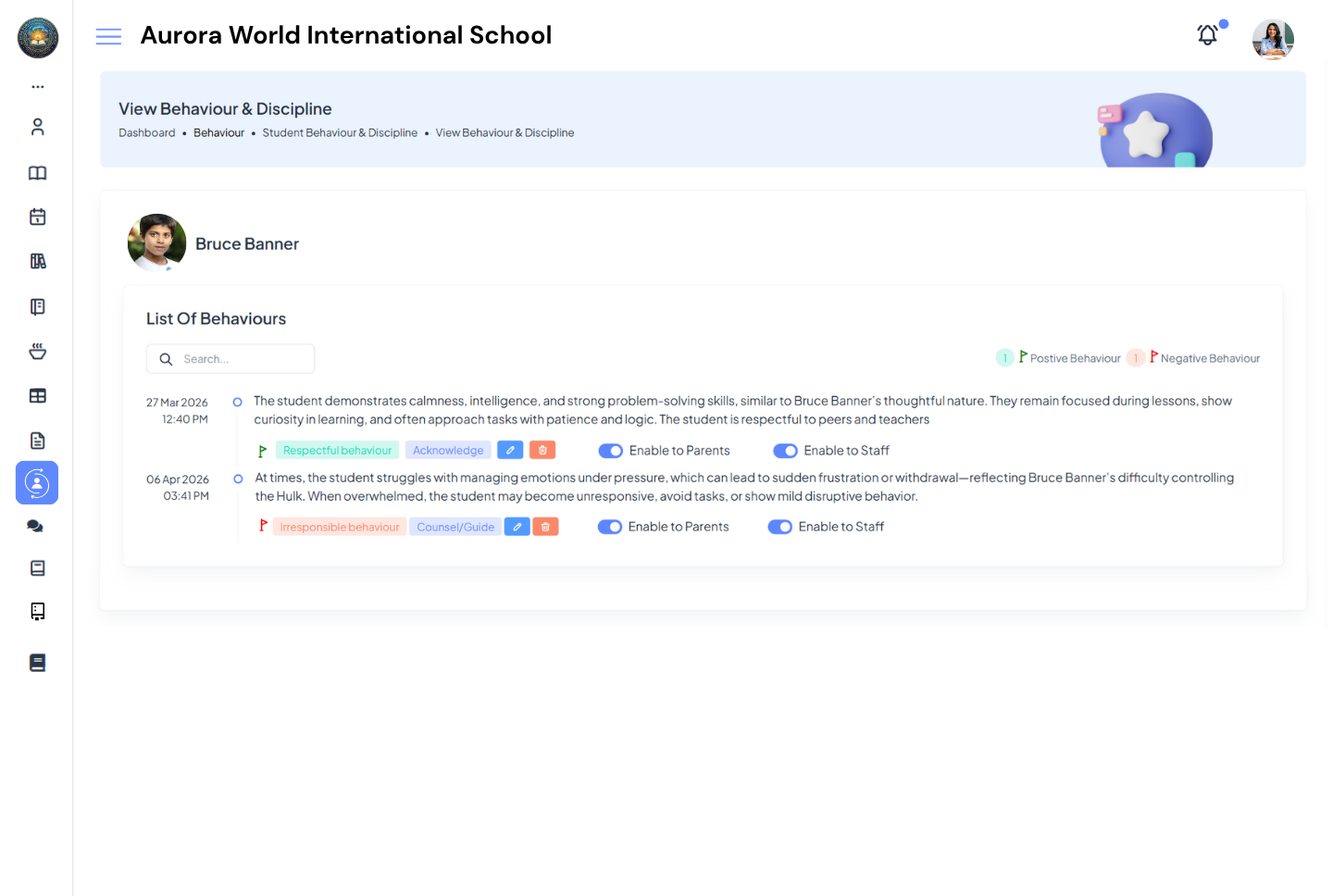 Behavioural Development