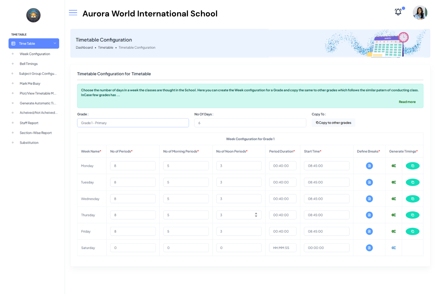 Aurora World International School