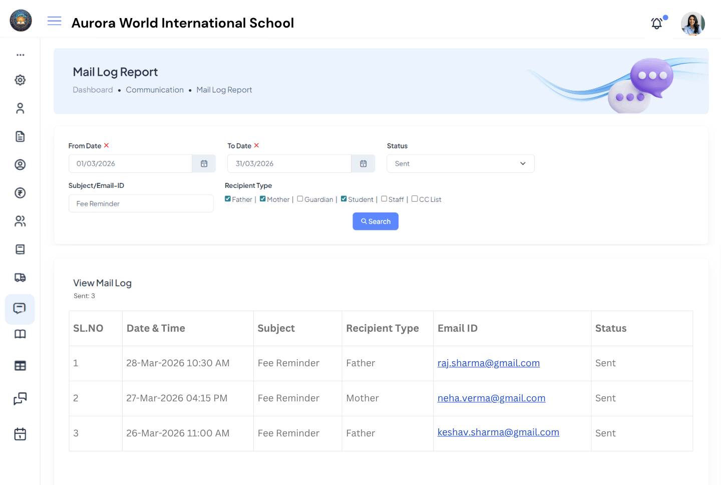 Aurora World International School