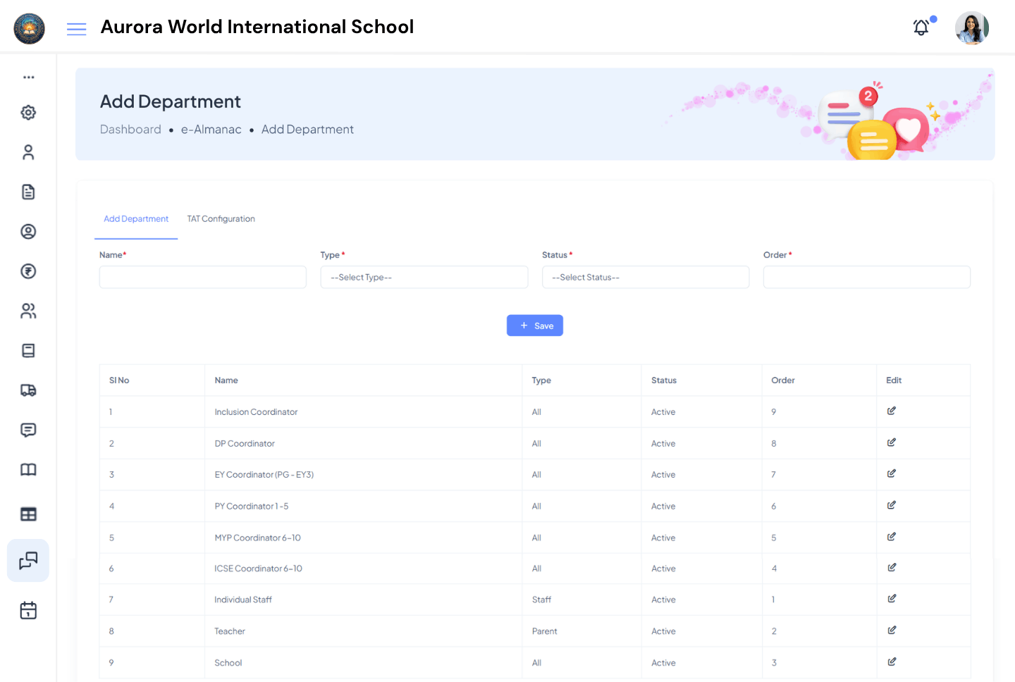 Aurora World International School