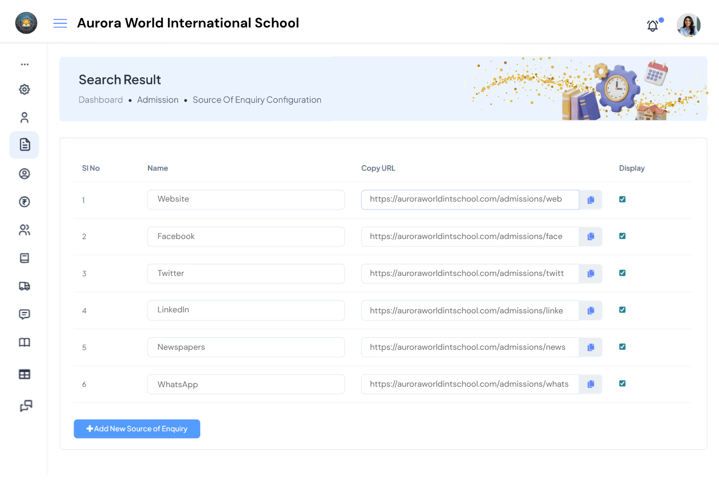 Aurora World International School