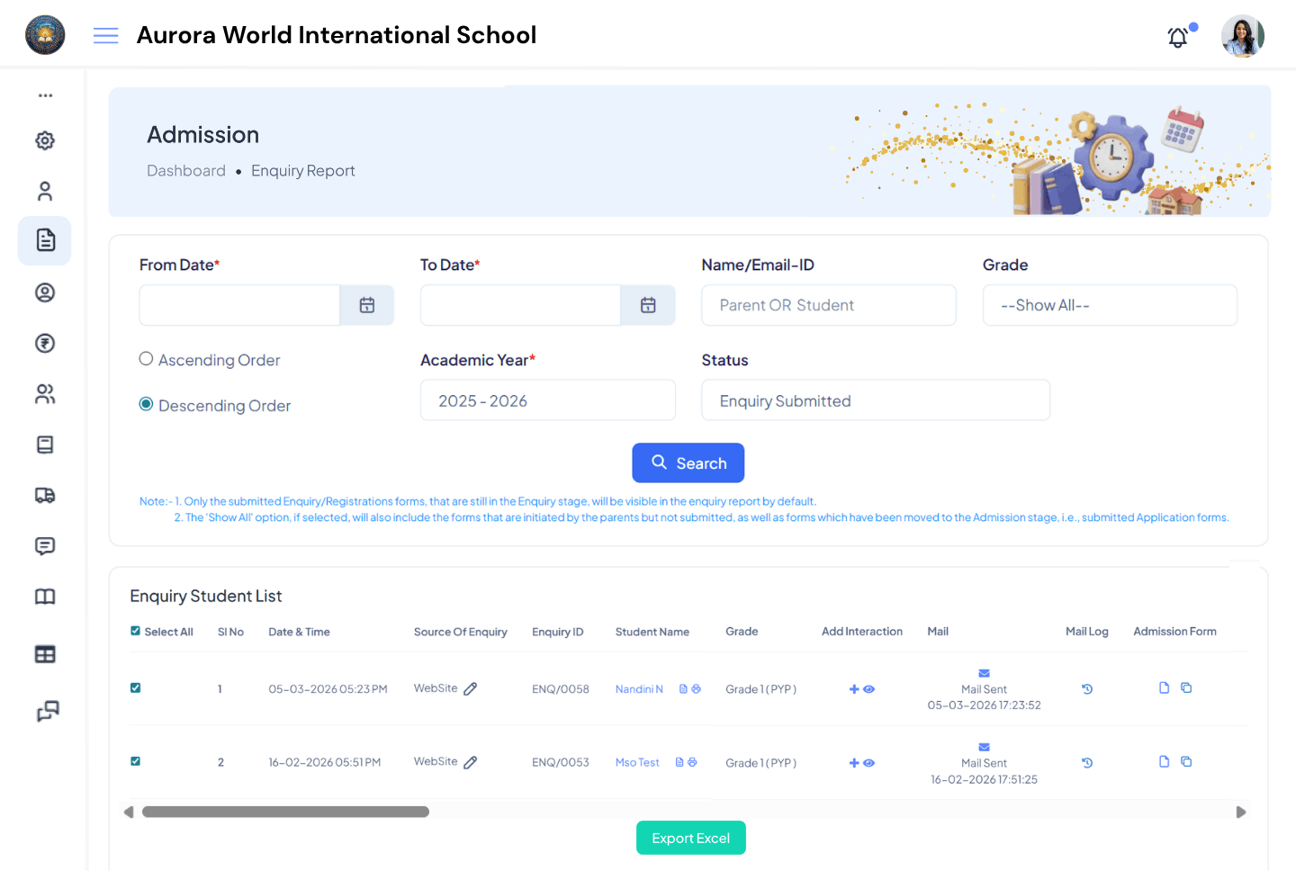 Aurora World International School
