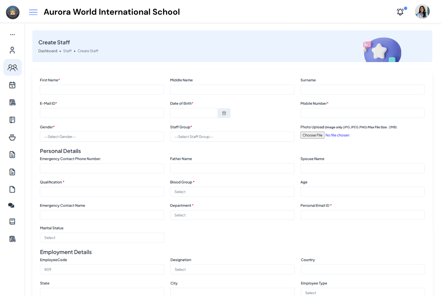 Aurora World International School