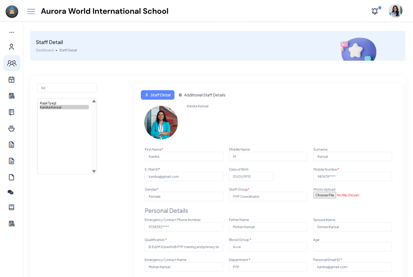 Aurora World International School